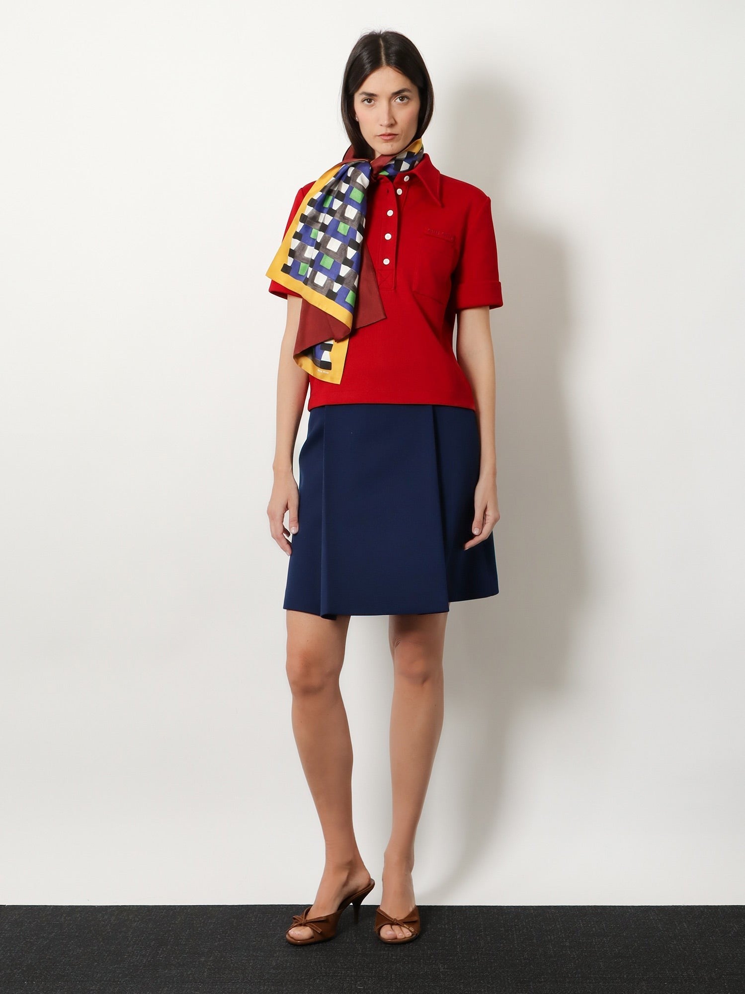 Miu Miu - Woman - Multicolor - Scarf