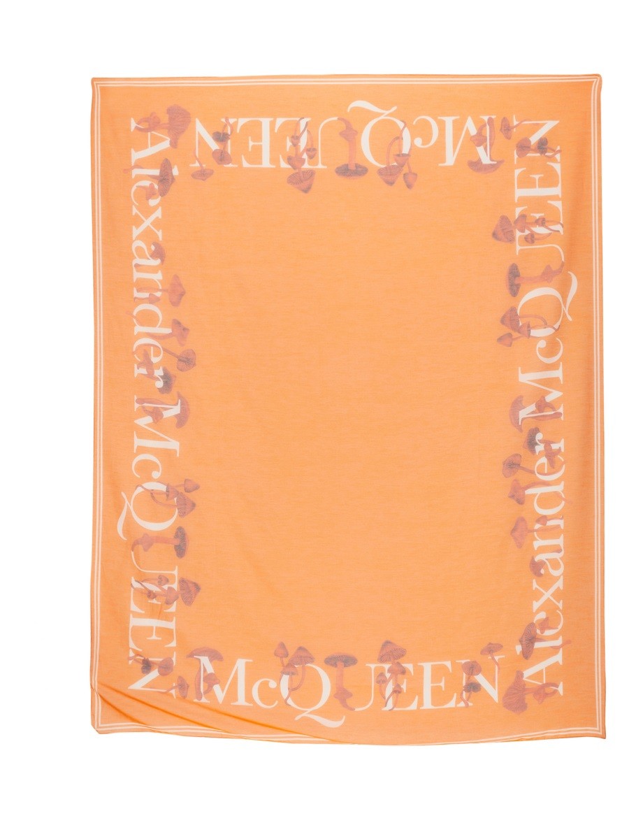 Alexander Mcqueen - Woman - Orange - Scarf