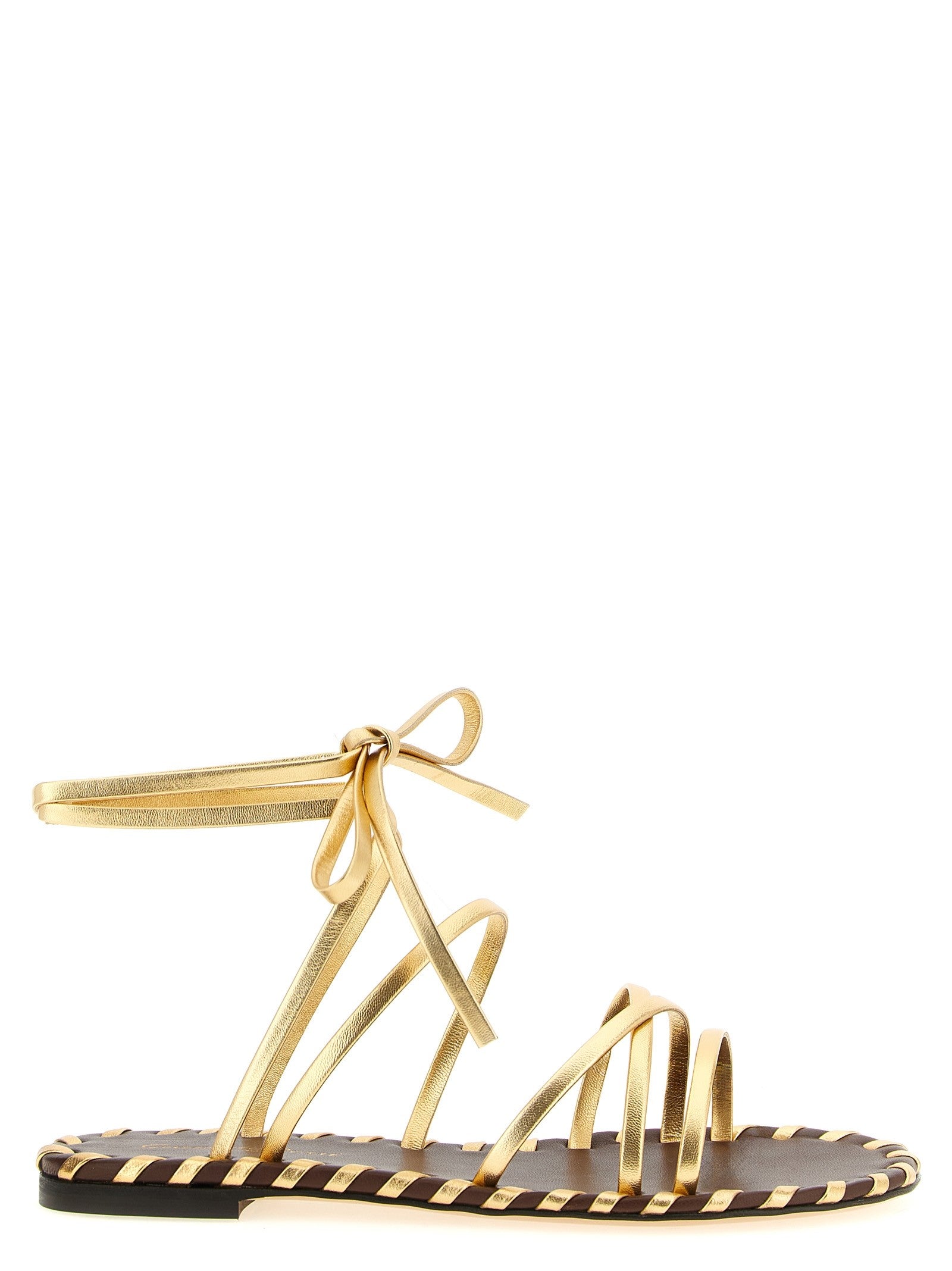 GIANVITO ROSSI - nan - Gold - Sandal