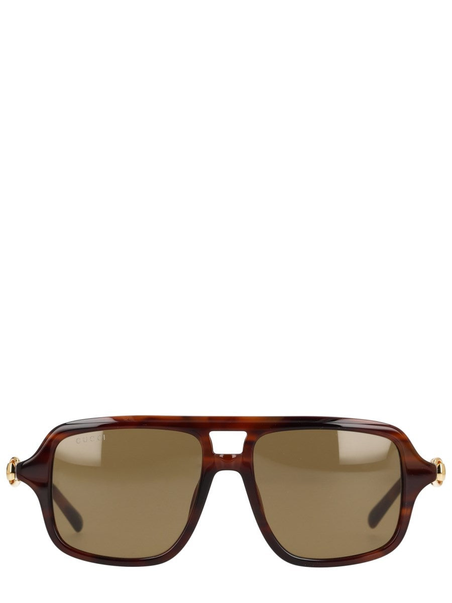 Gucci - Man - Brown - Sunglasse
