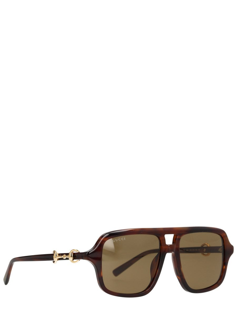Gucci - Man - Brown - Sunglasse
