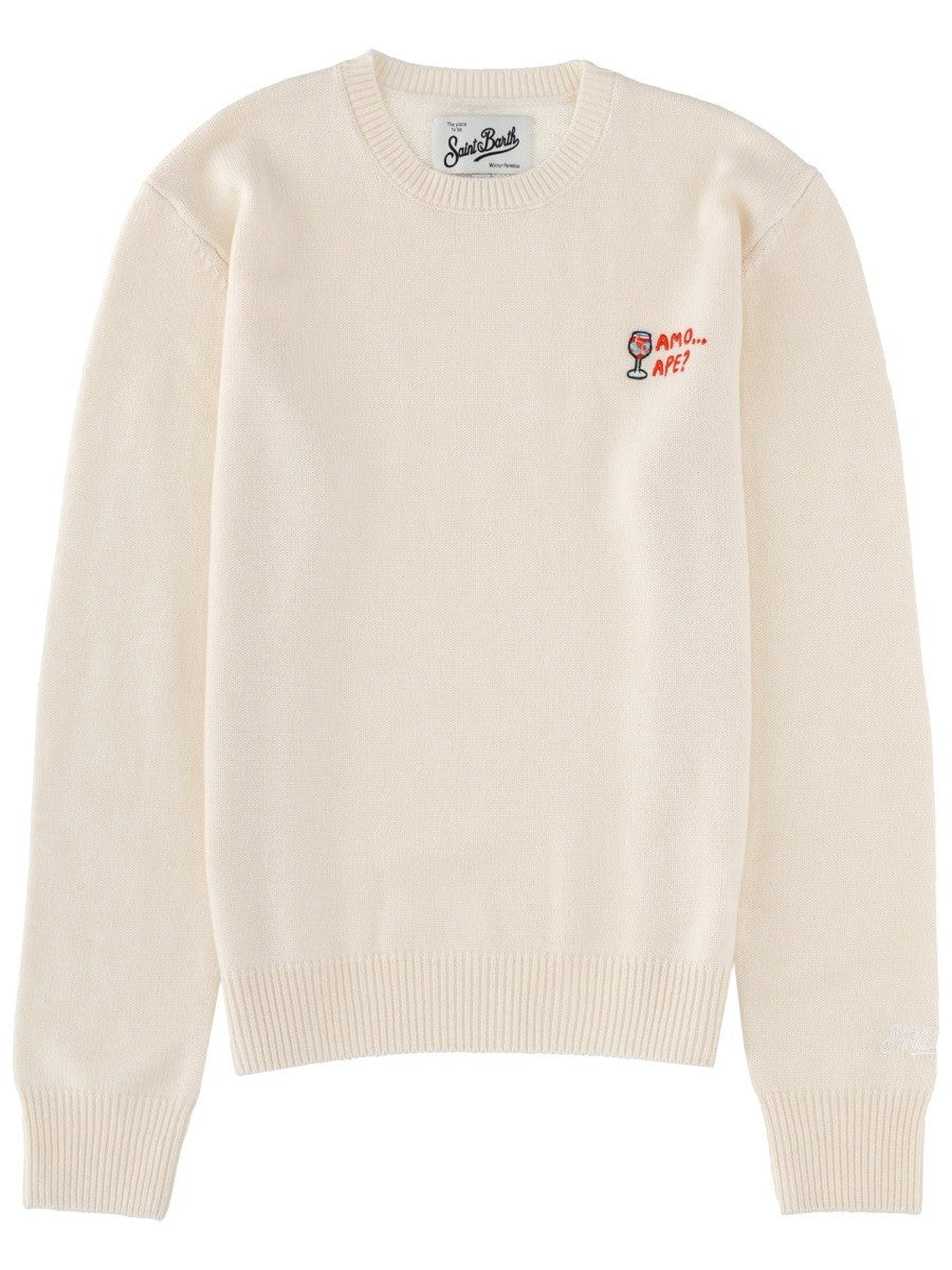 MC2 SAINT BARTH - Woman - Beige - Sweatshirt