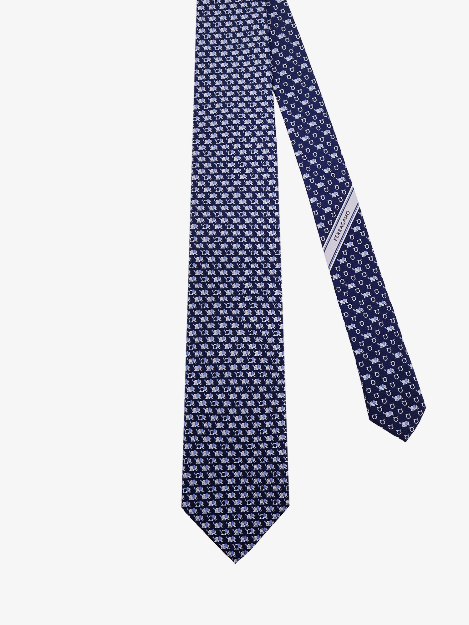 Ferragamo - Man - Blue - Tie