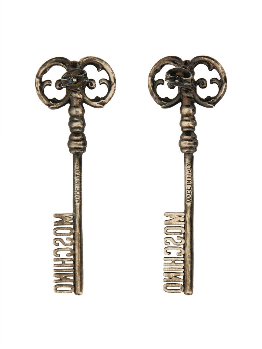 Moschino - Woman - Silver - Earring