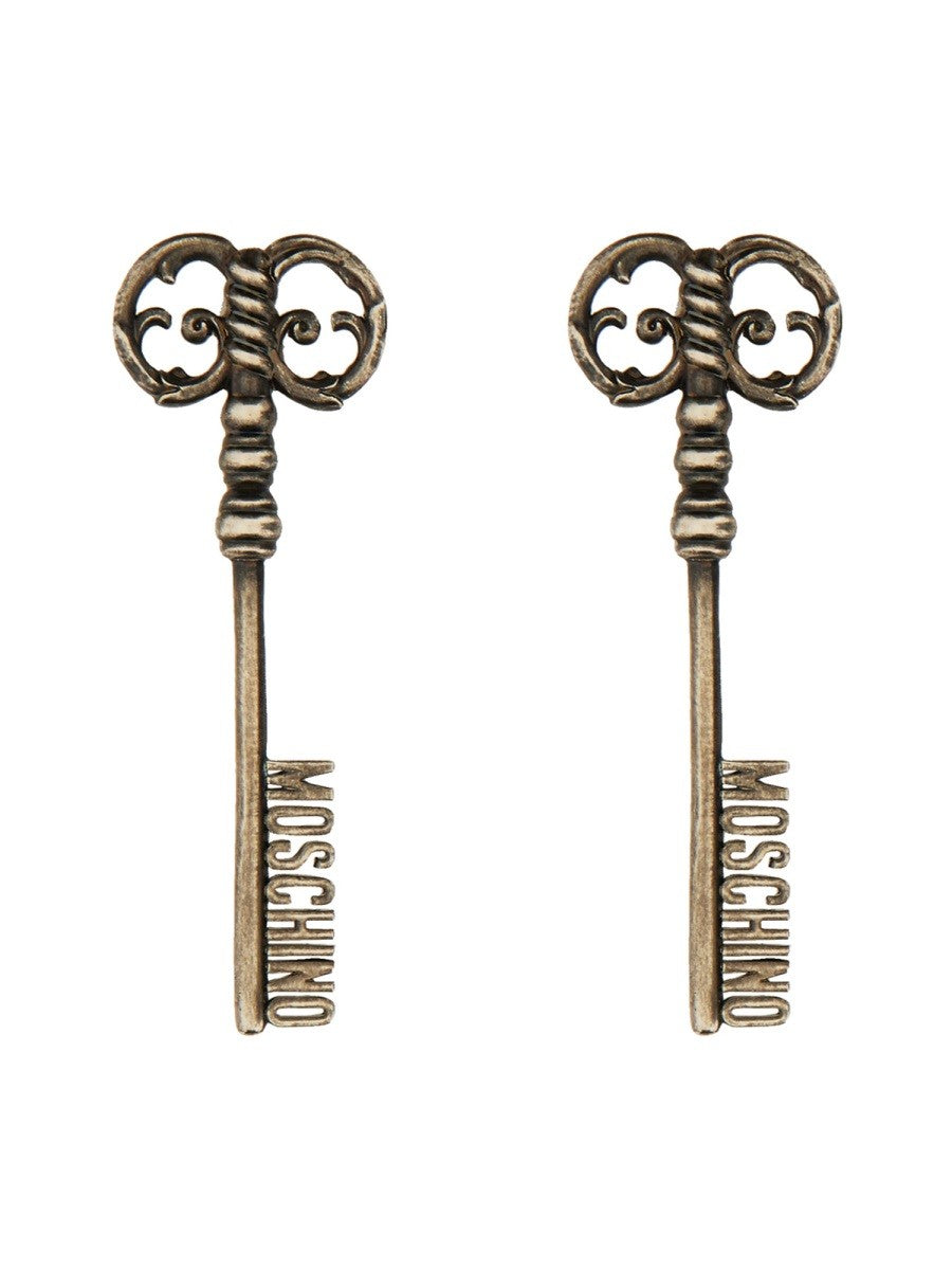 Moschino - Woman - Silver - Earring