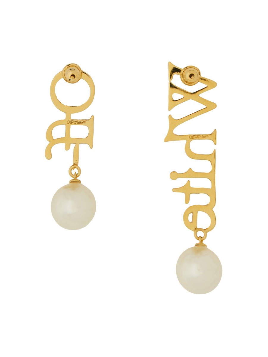 Off-white - Woman - Gold - Earring