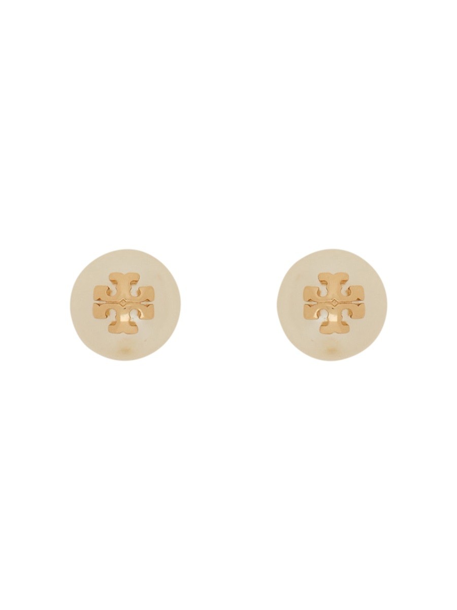 Tory Burch - Woman - White - Earring