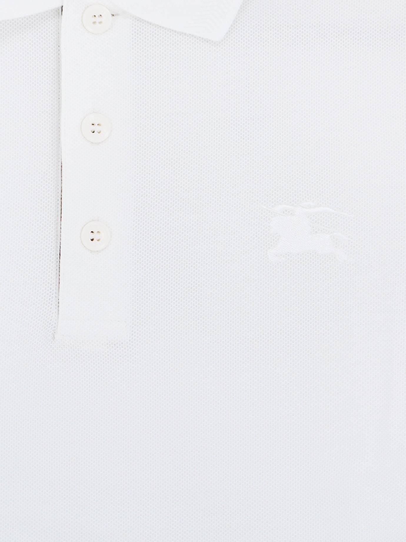 Burberry - Man - White - Polo Shirt