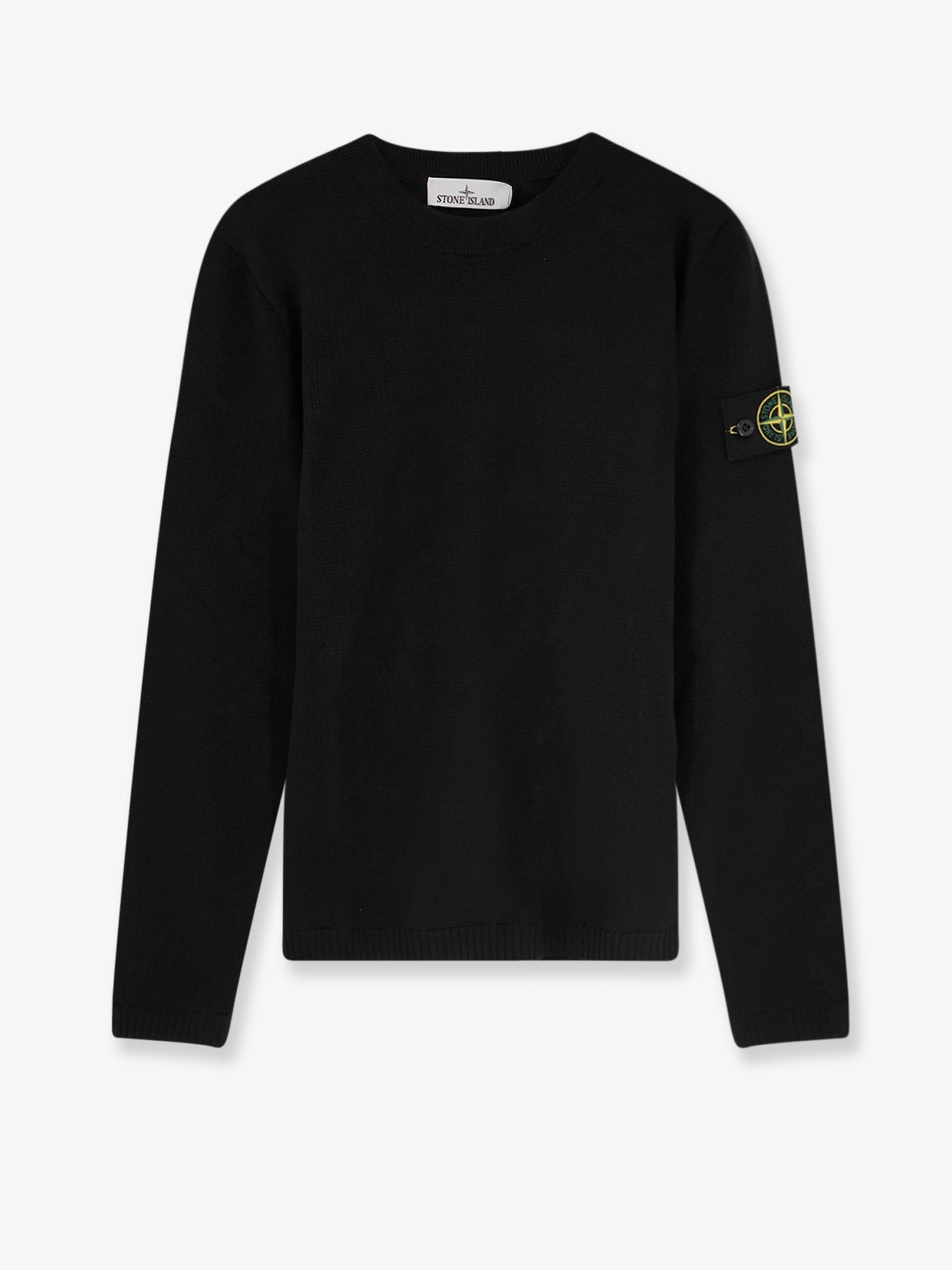 Stone Island - Man - Black - Knit Sweater