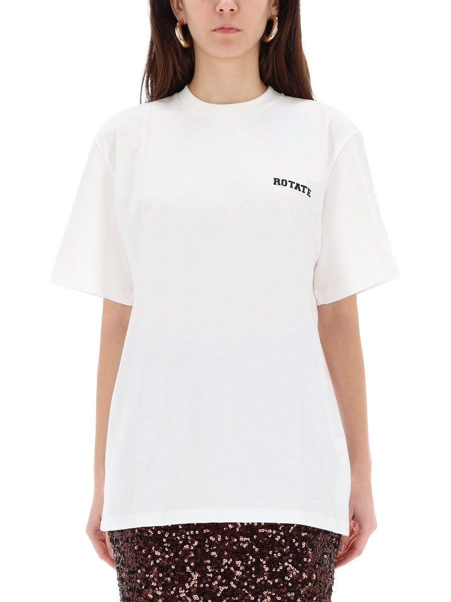 ROTATE BIRGER CHRISTENSEN - Woman - White - T-shirt