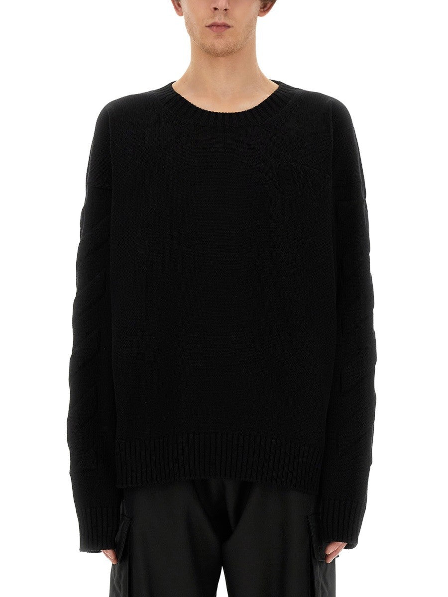 Off-white - Man - Black - Sweater
