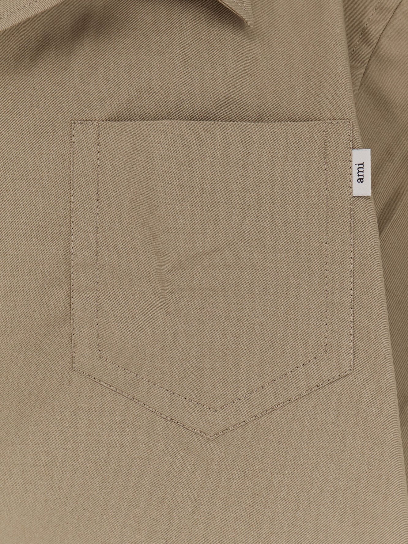 AMI PARIS - Man - Beige - Shirt