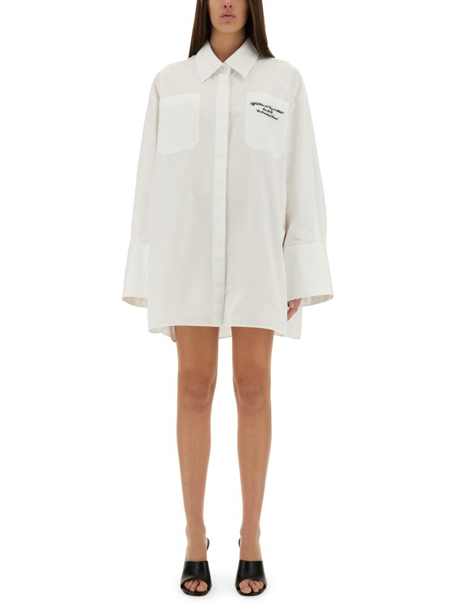 Off-white - Woman - White - Dress