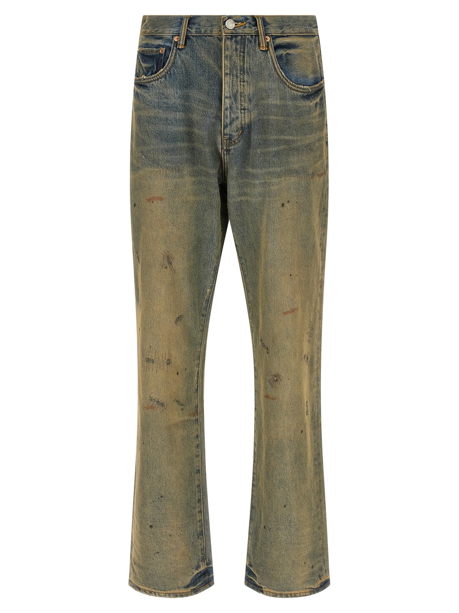 PURPLE - nan - Yellow - Jeans