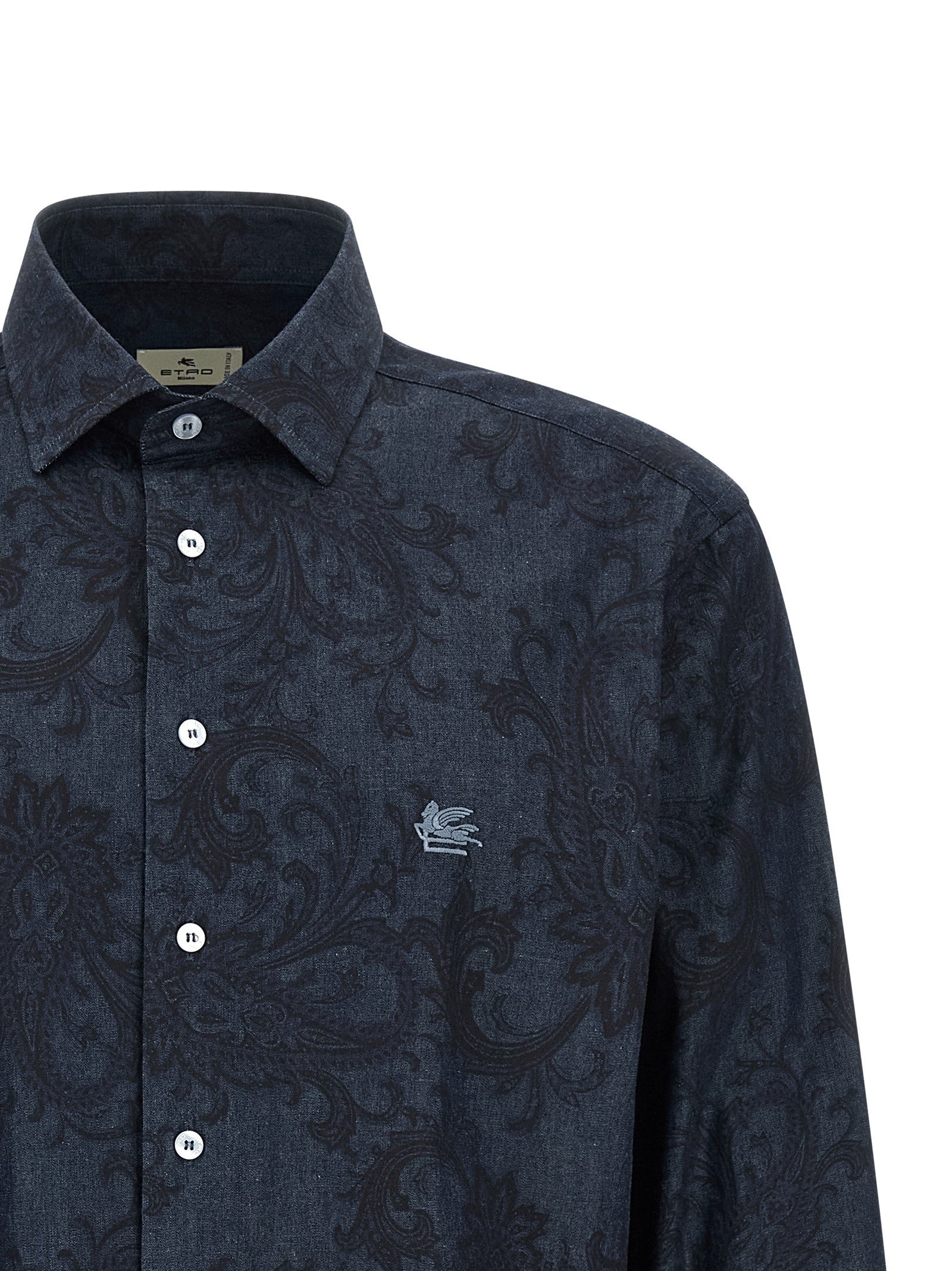 Etro - nan - Blue - Shirt