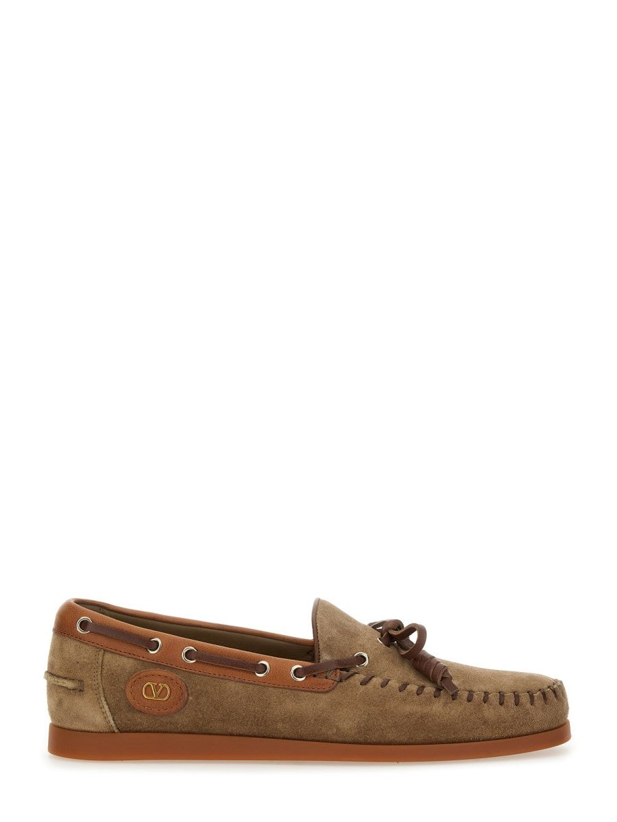 Valentino Garavani - Man - Beige - Loafer