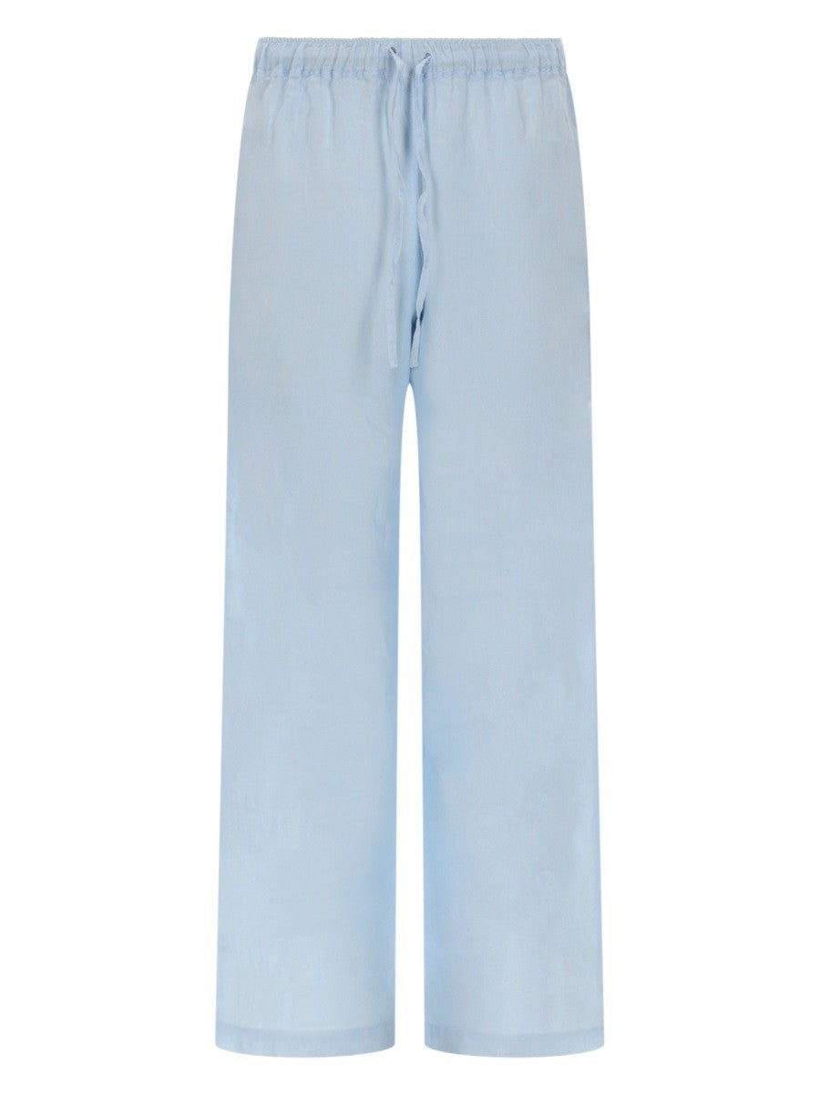 120% LINO - Woman - Blue - Pants