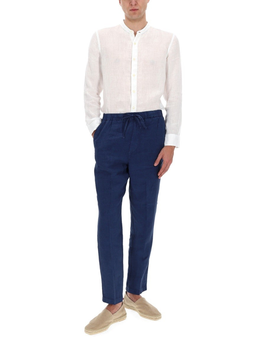 120% LINO - Man - Blue - Pants