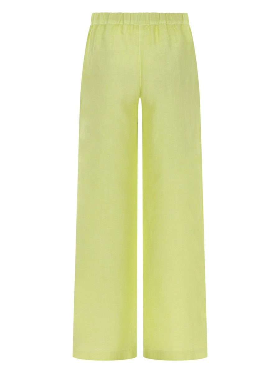 120% LINO - Woman - Yellow - Pants