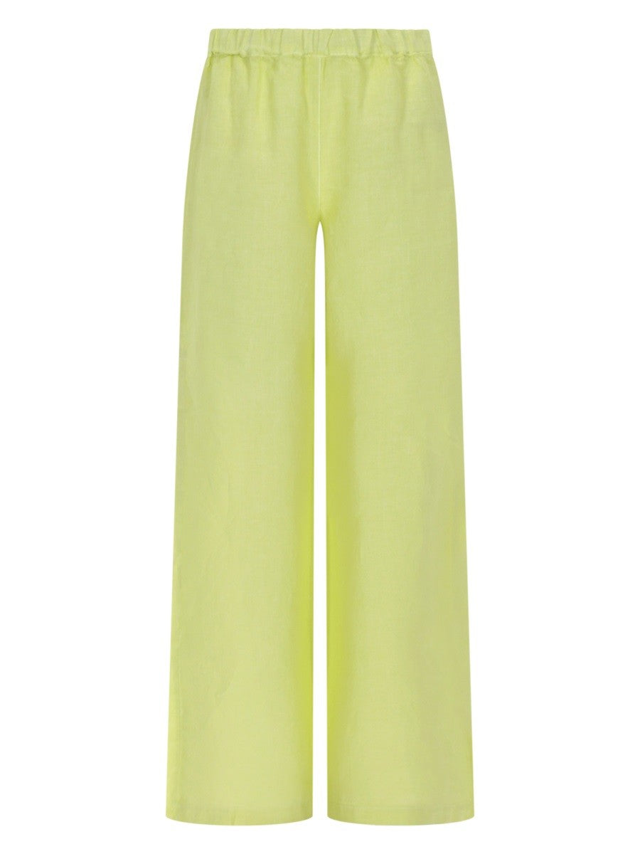 120% LINO - Woman - Yellow - Pants