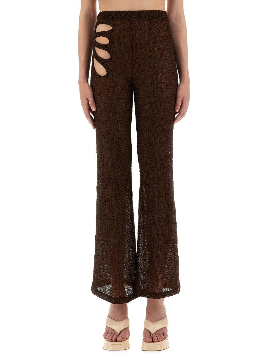 SELIA RICHWOOD - Woman - Brown - Pants