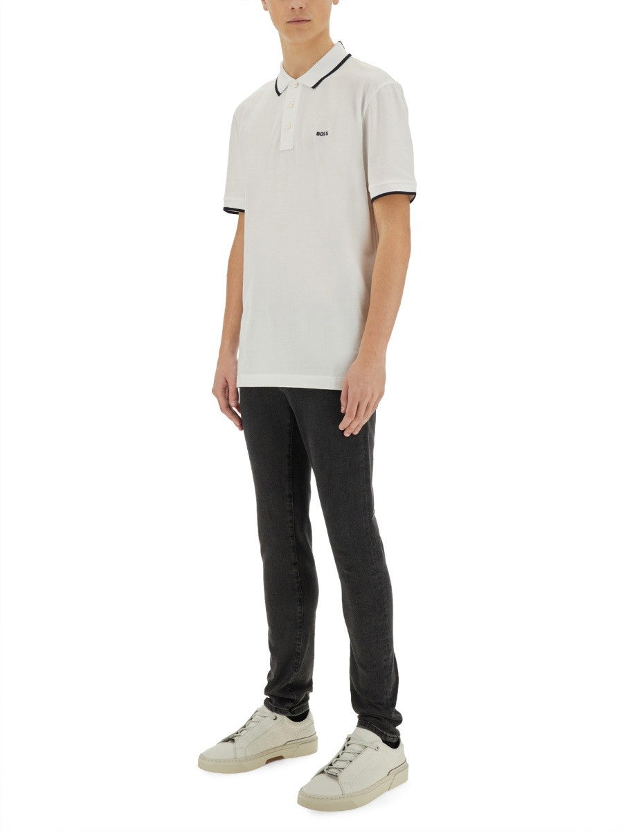 Boss - Man - White - Polo Shirts