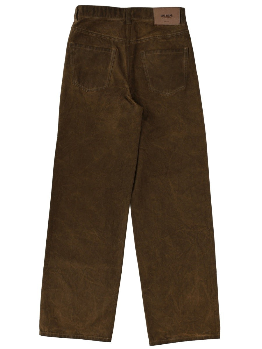 UMA WANG - Woman - Brown - Pants