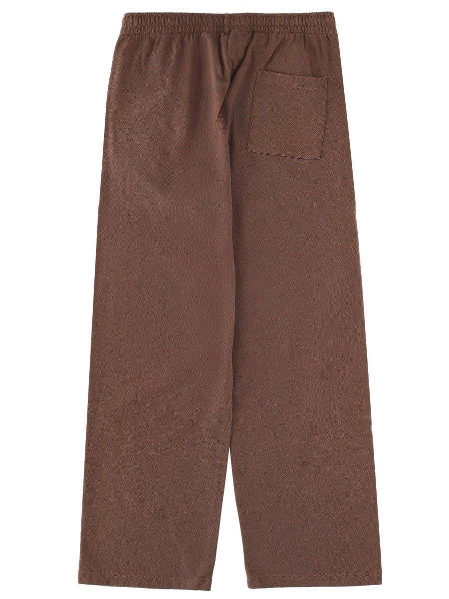 SPORTY&RICH - Unisex - Brown - Pants