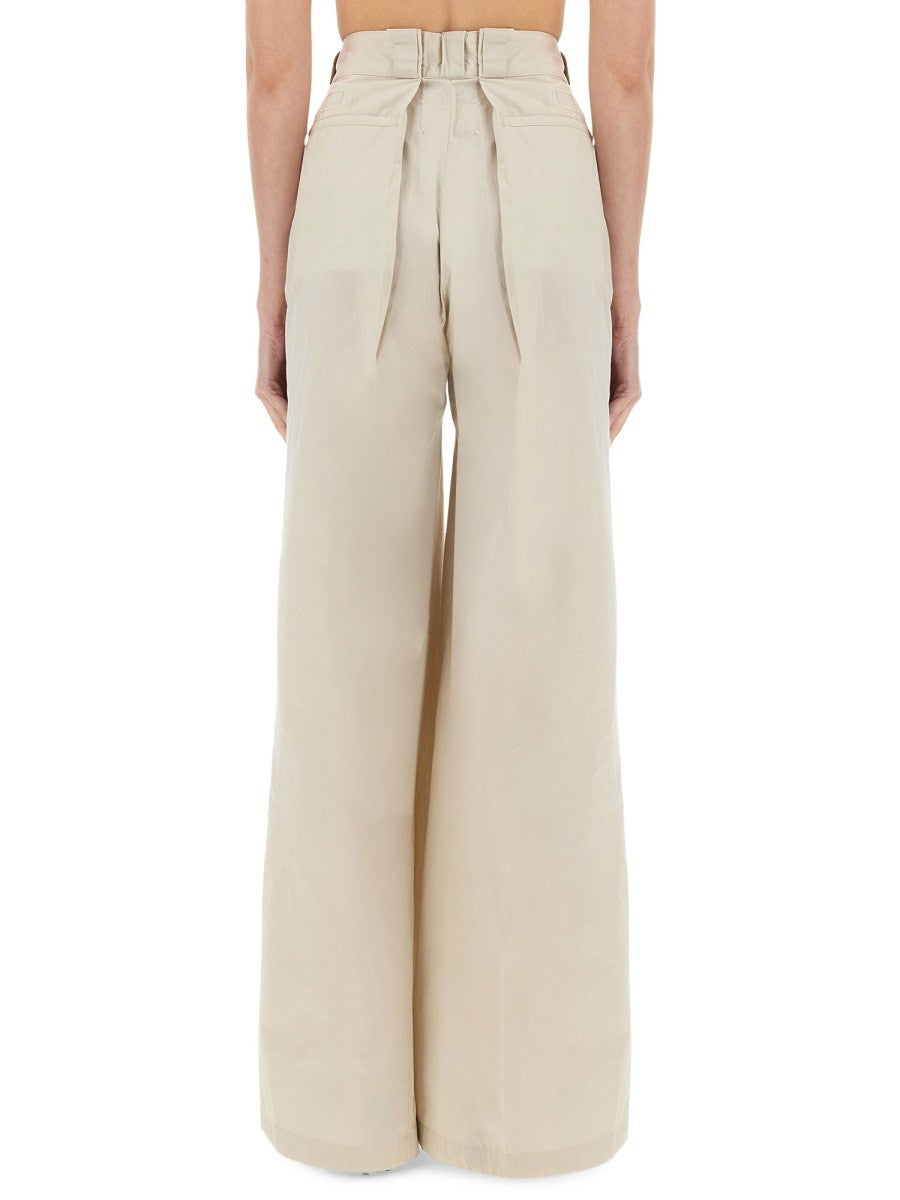 Maison Margiela - Woman - Beige - Pants