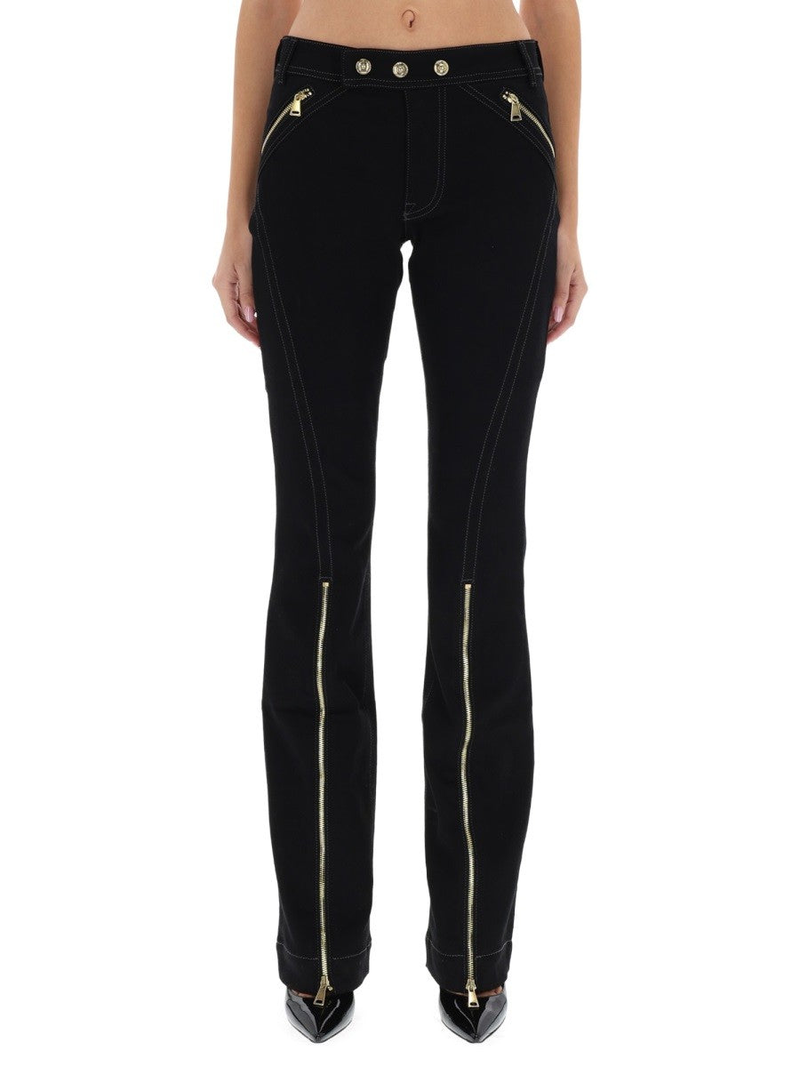 Versace Jeans Couture - Woman - Black - Pants