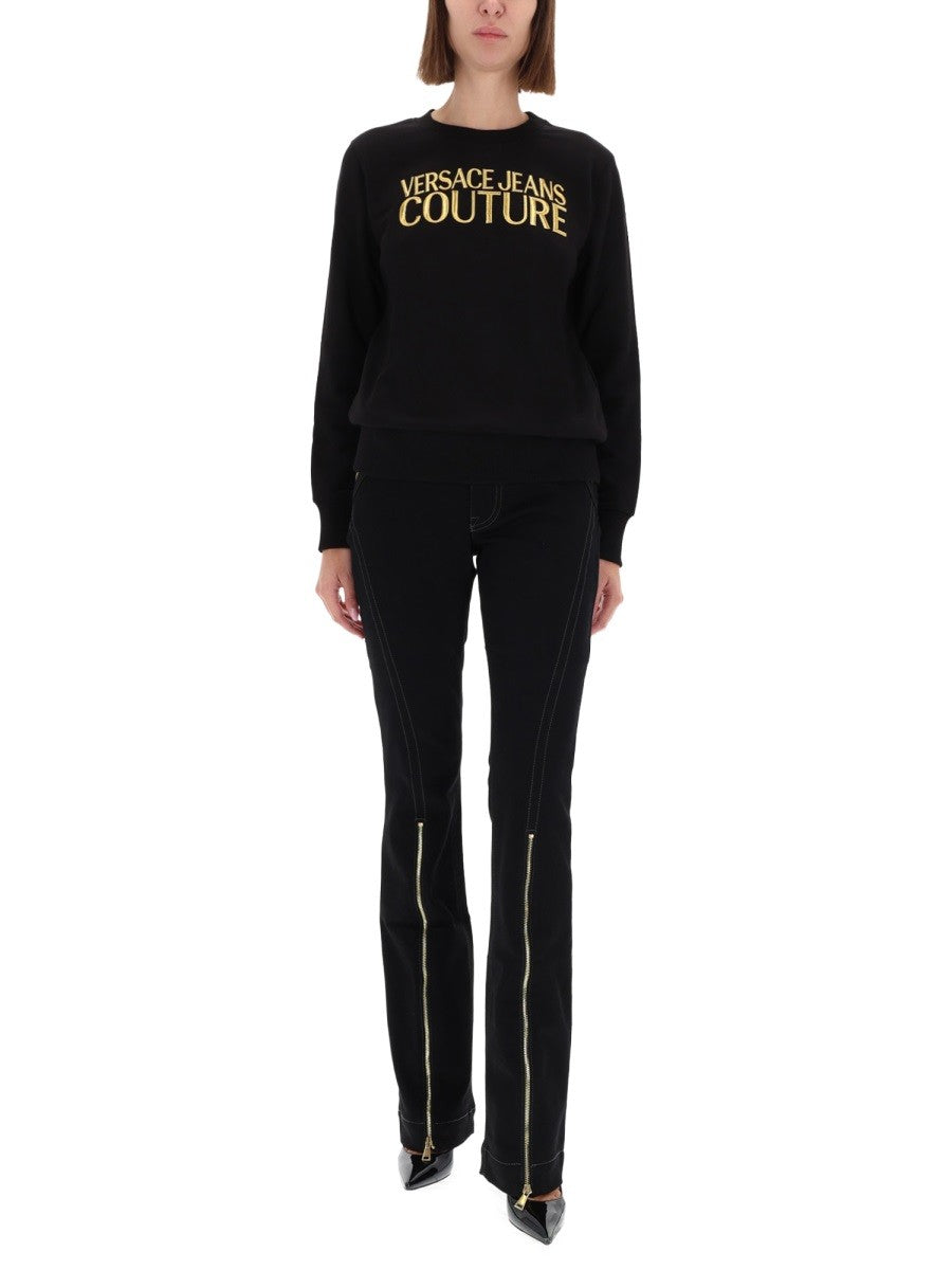 Versace Jeans Couture - Woman - Black - Pants