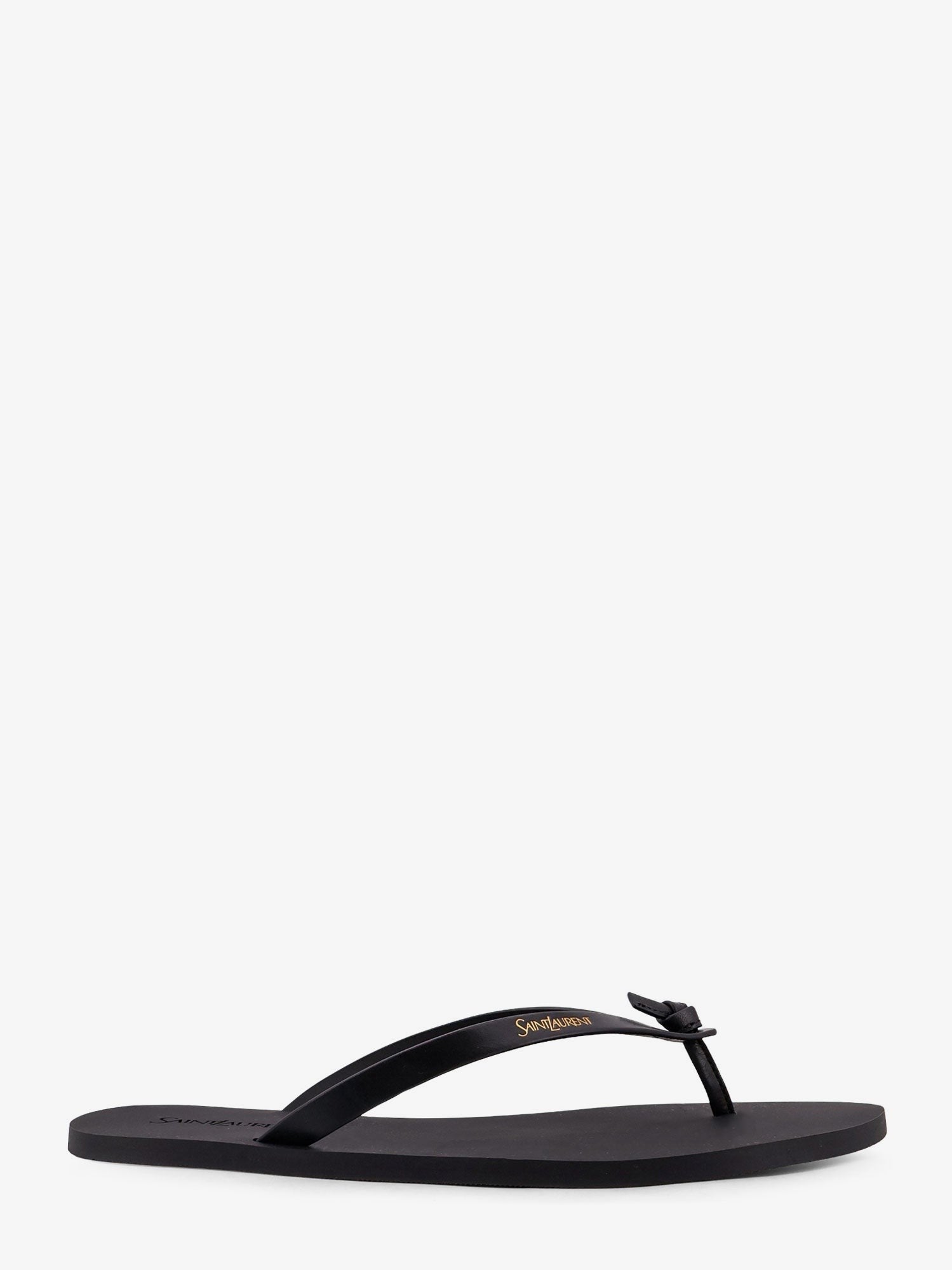 Saint Laurent - Man - Black - Flat Sandal
