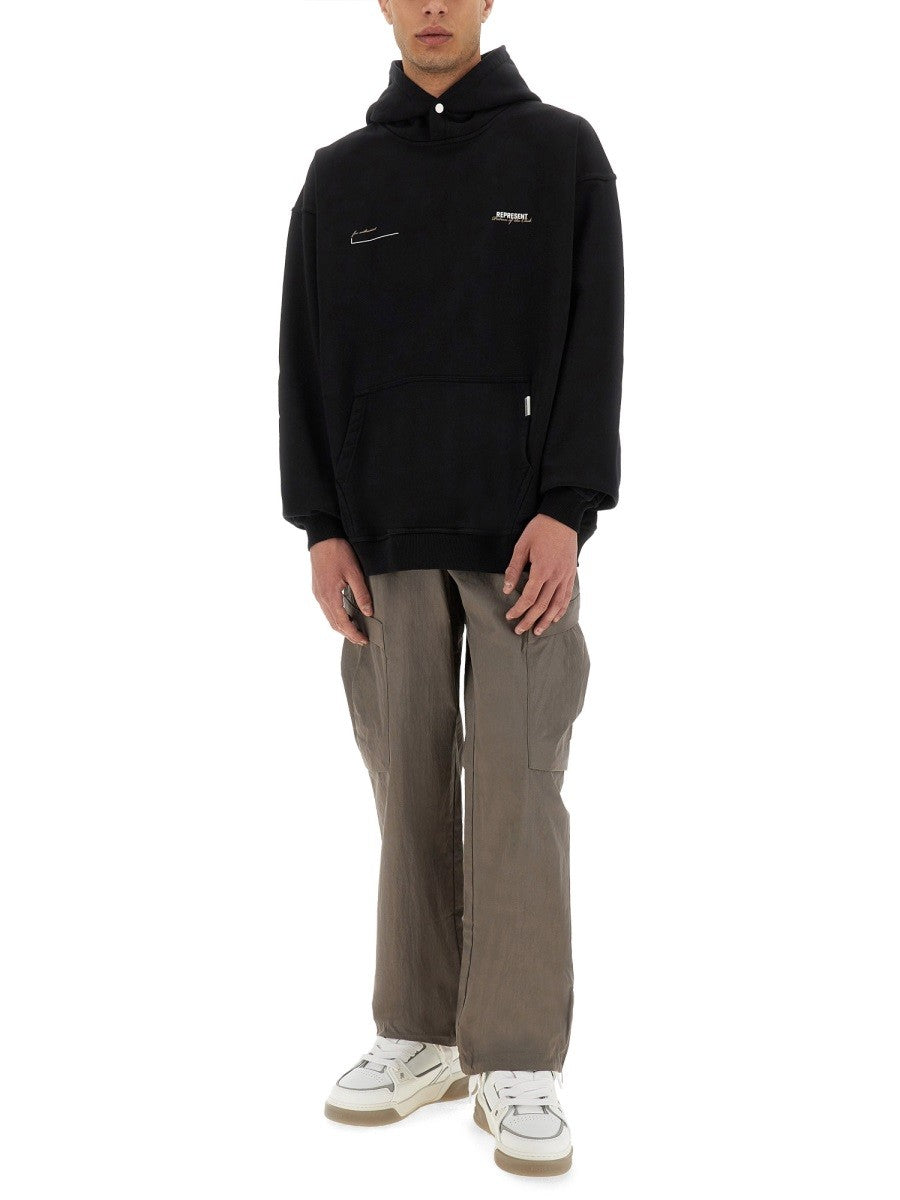 Represent - Man - Black - Sweatshirt