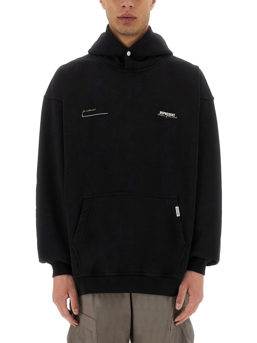 Represent - Man - Black - Sweatshirt