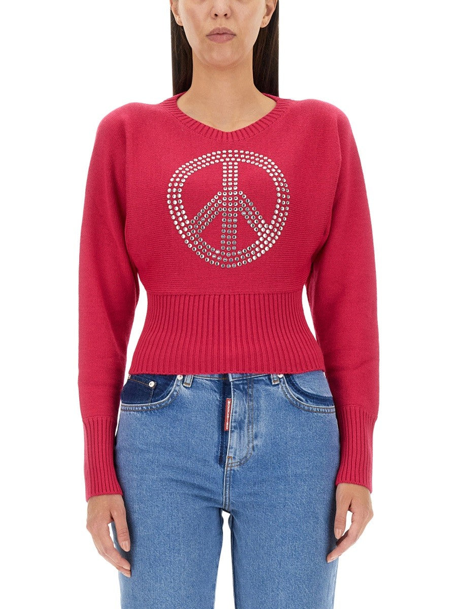 MOSCHINO JEANS - Woman - Pink - Sweater