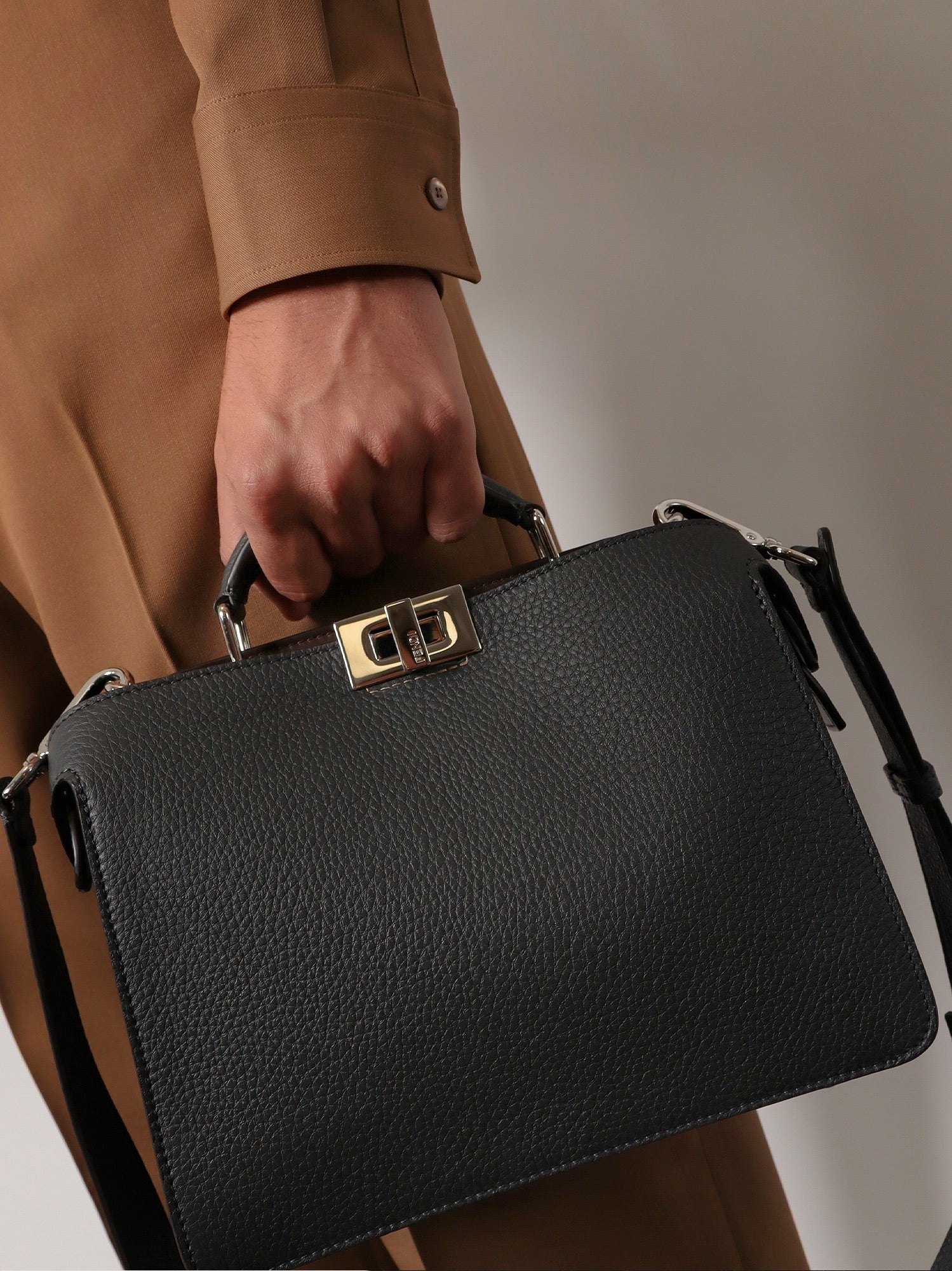 Fendi - Man - Black - Belt Bag
