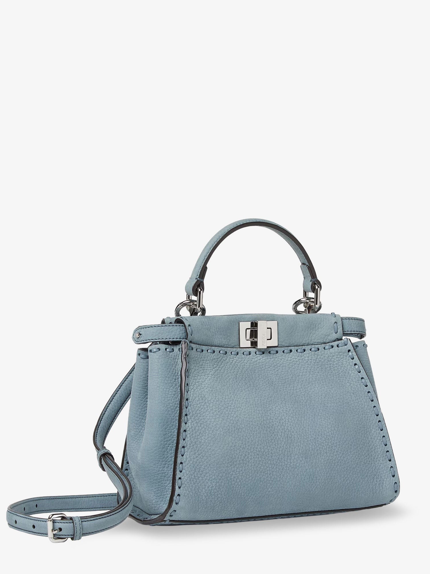 Fendi - Woman - Blue - Shopping Bag