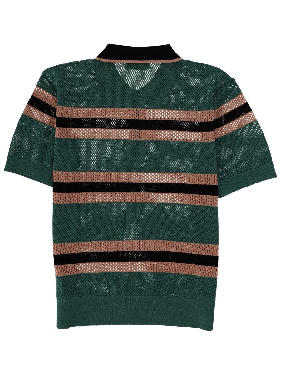 Dries Van Noten - Man - Green - Polo Shirt