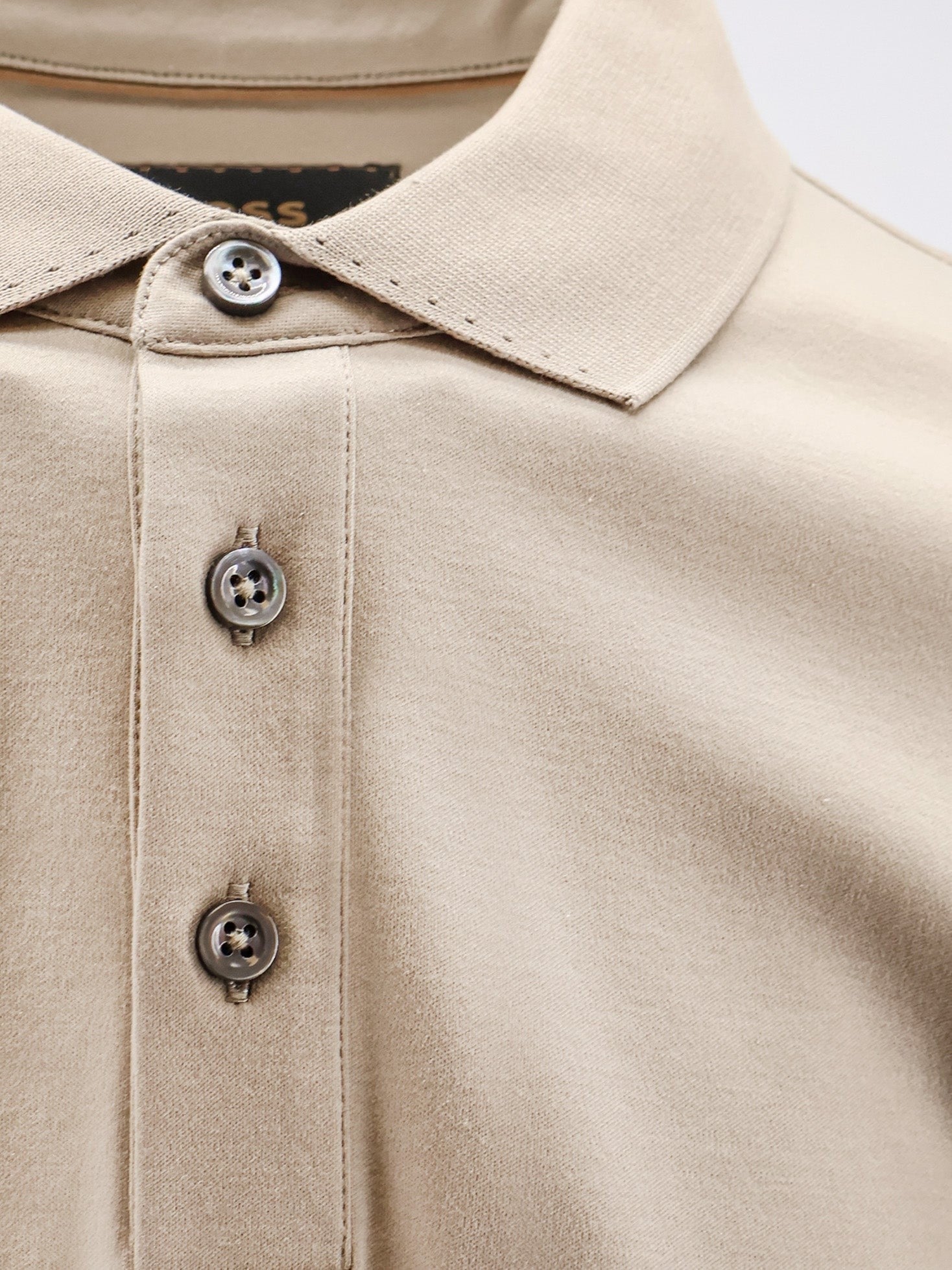 Boss - Man - Beige - Polo Shirt
