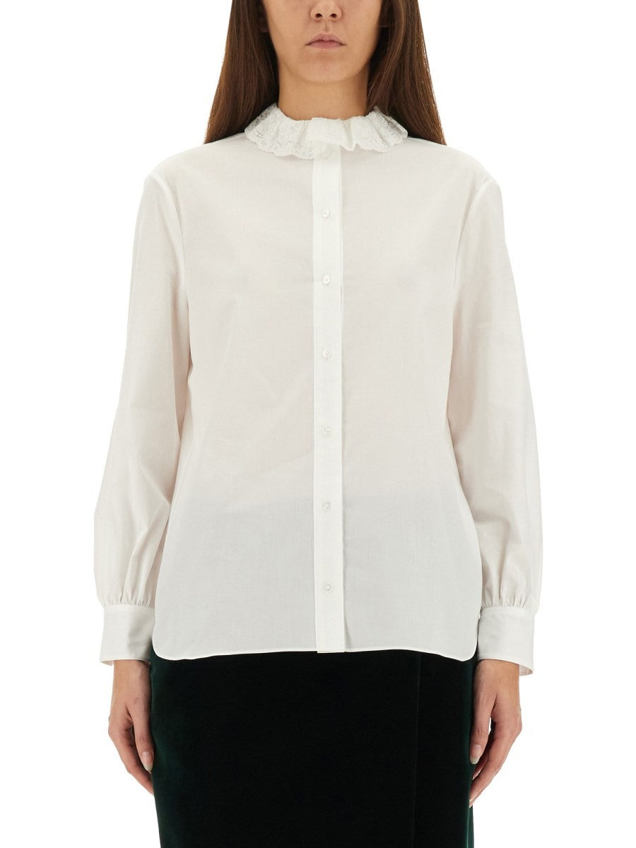 Saint Laurent - Woman - White - Shirt