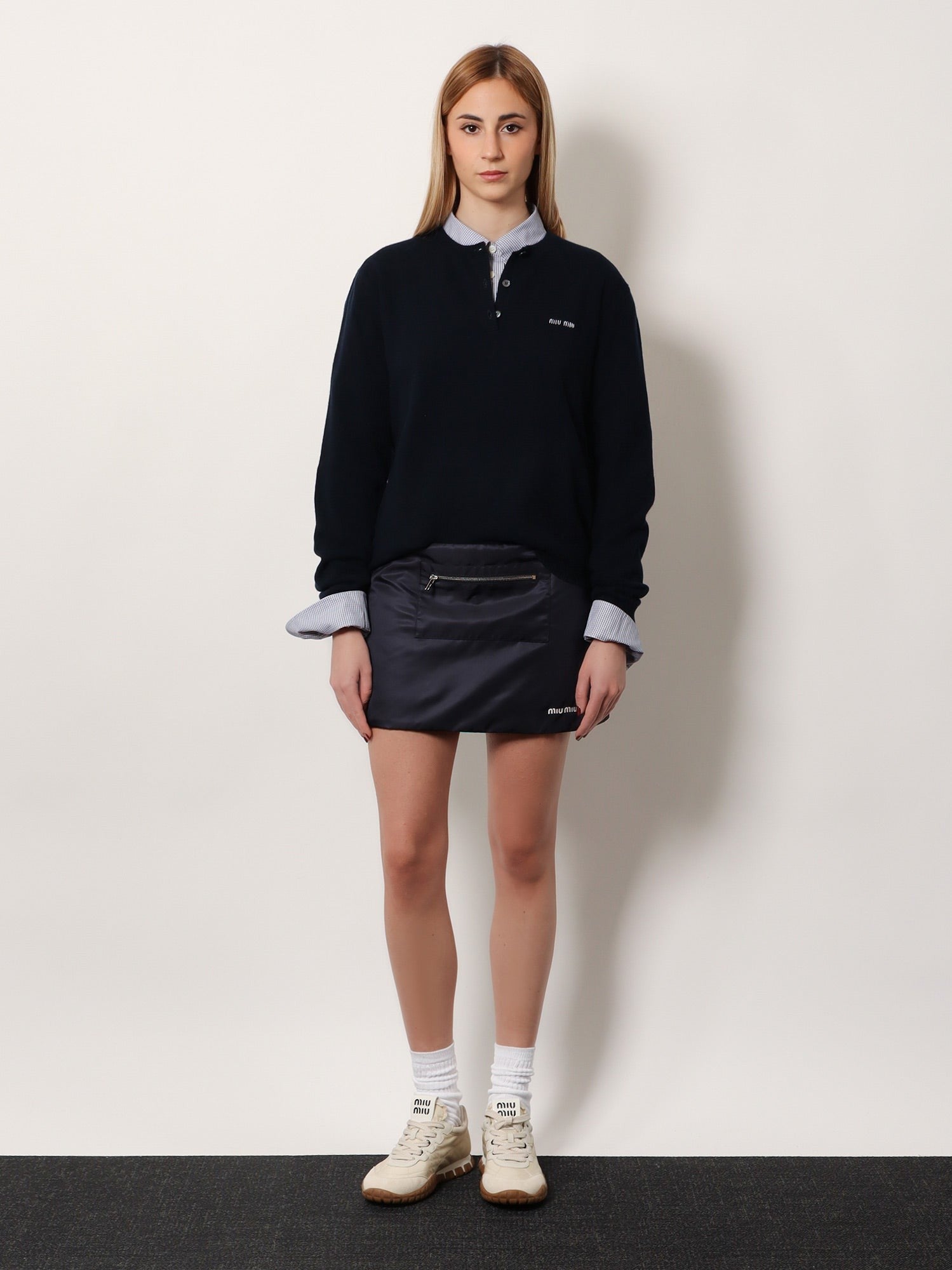 Miu Miu - Woman - Blue - Shirt