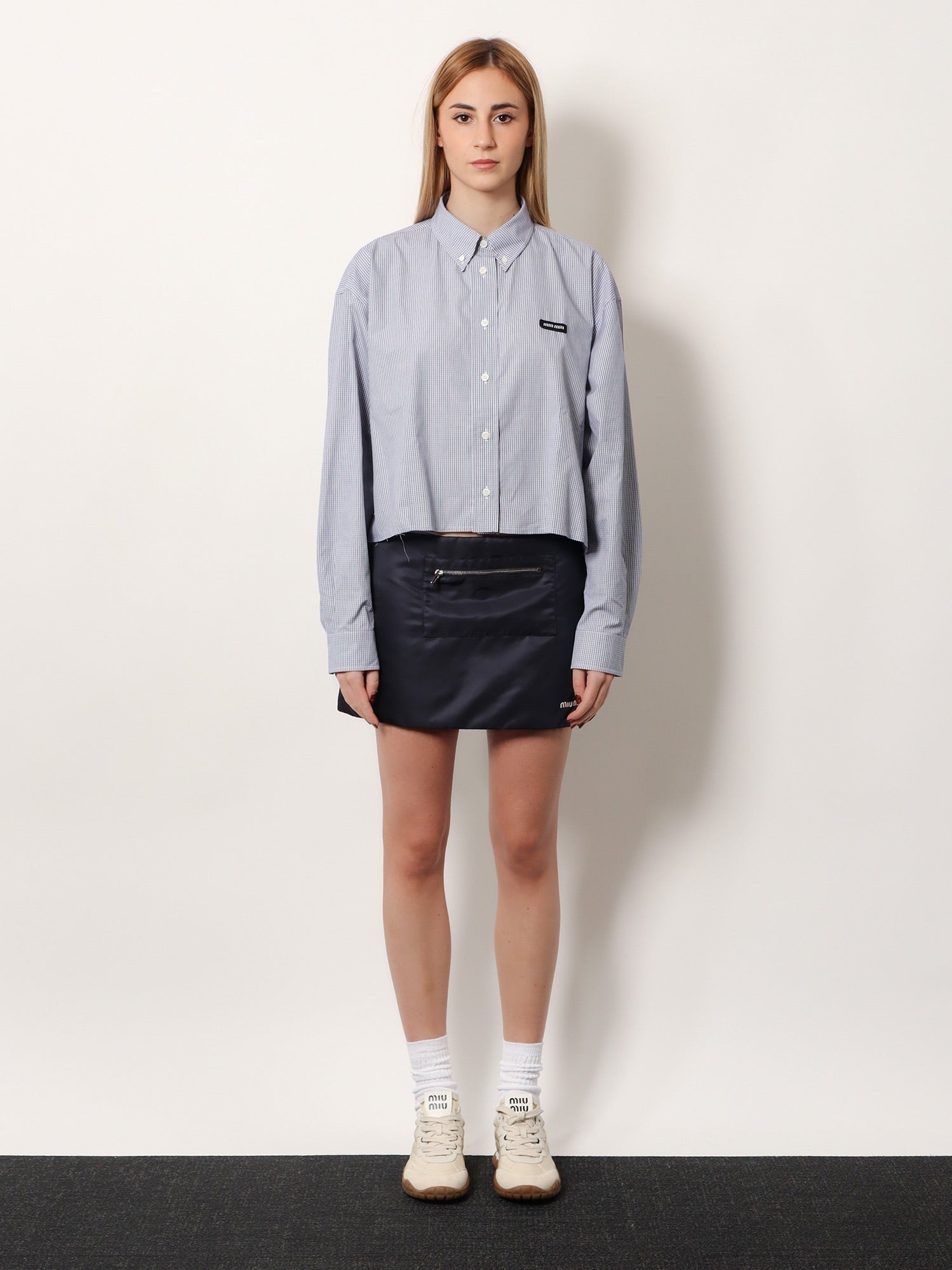 Miu Miu - Woman - Blue - Shirt