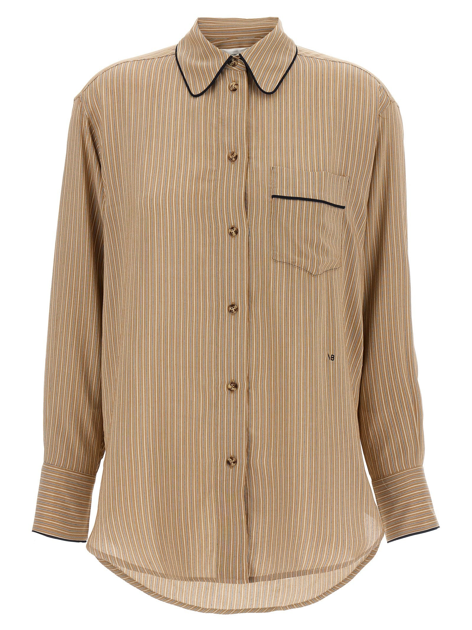 Victoria Beckham - nan - Brown - Shirt
