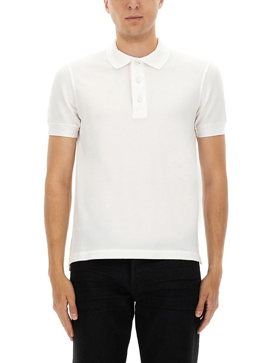 TOM FORD - Man - White - Polo Shirt