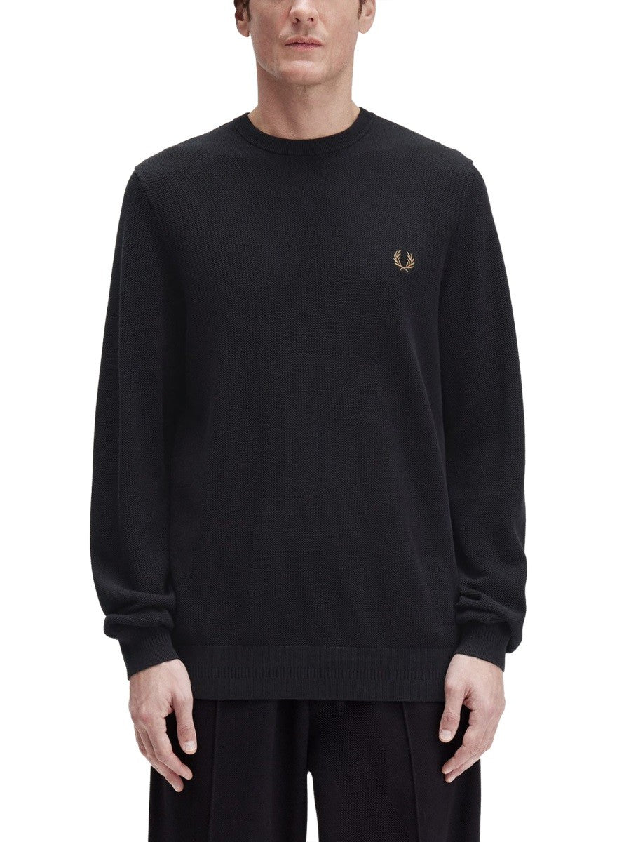 FRED PERRY - Man - Black - Sweater