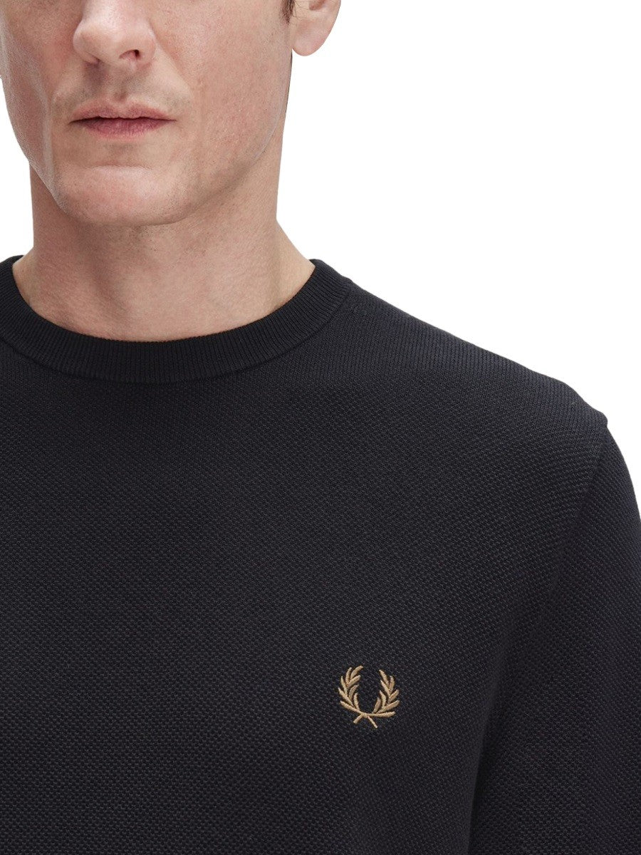 FRED PERRY - Man - Black - Sweater