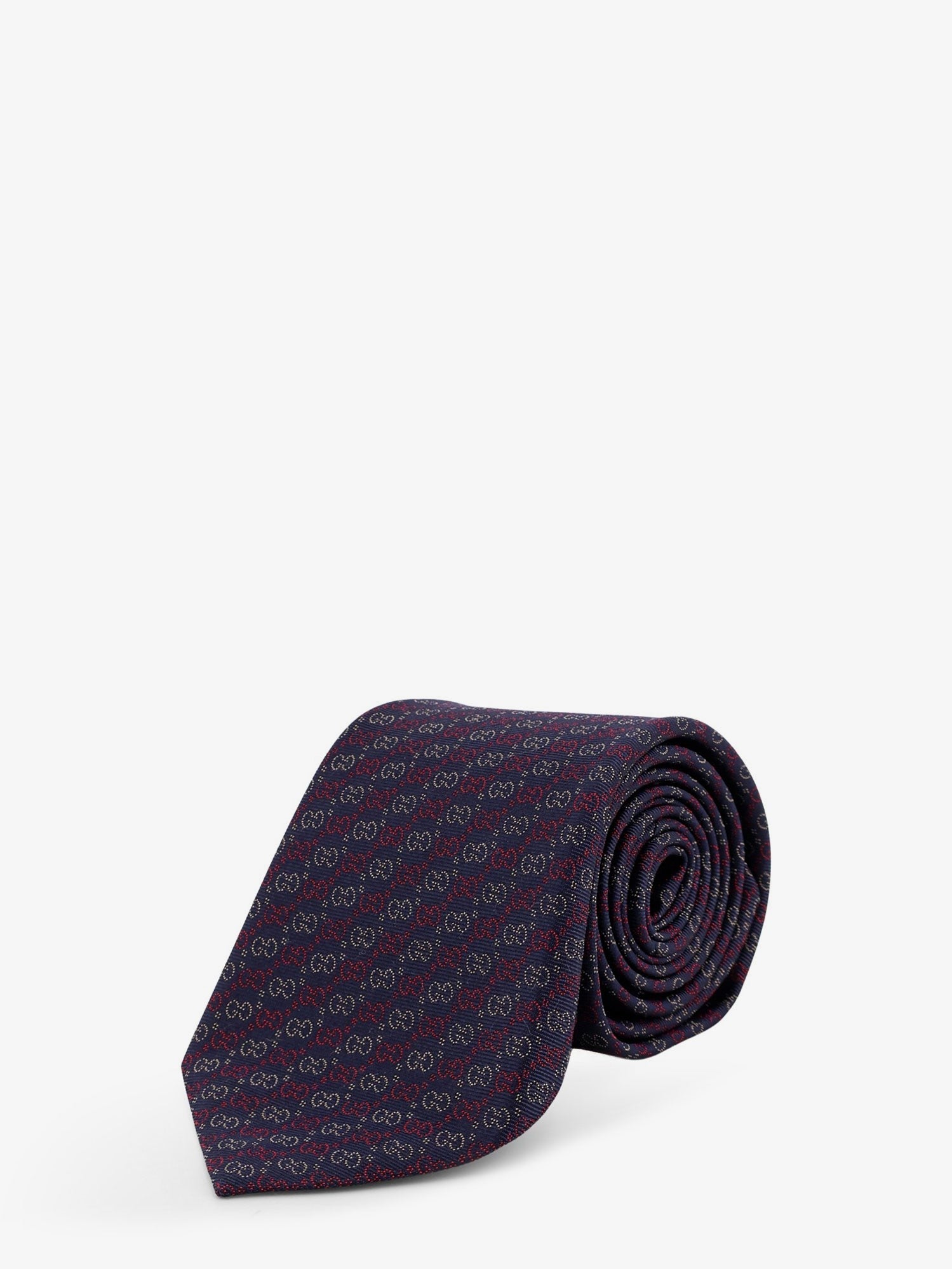 Gucci - Man - Navy Red - Tie