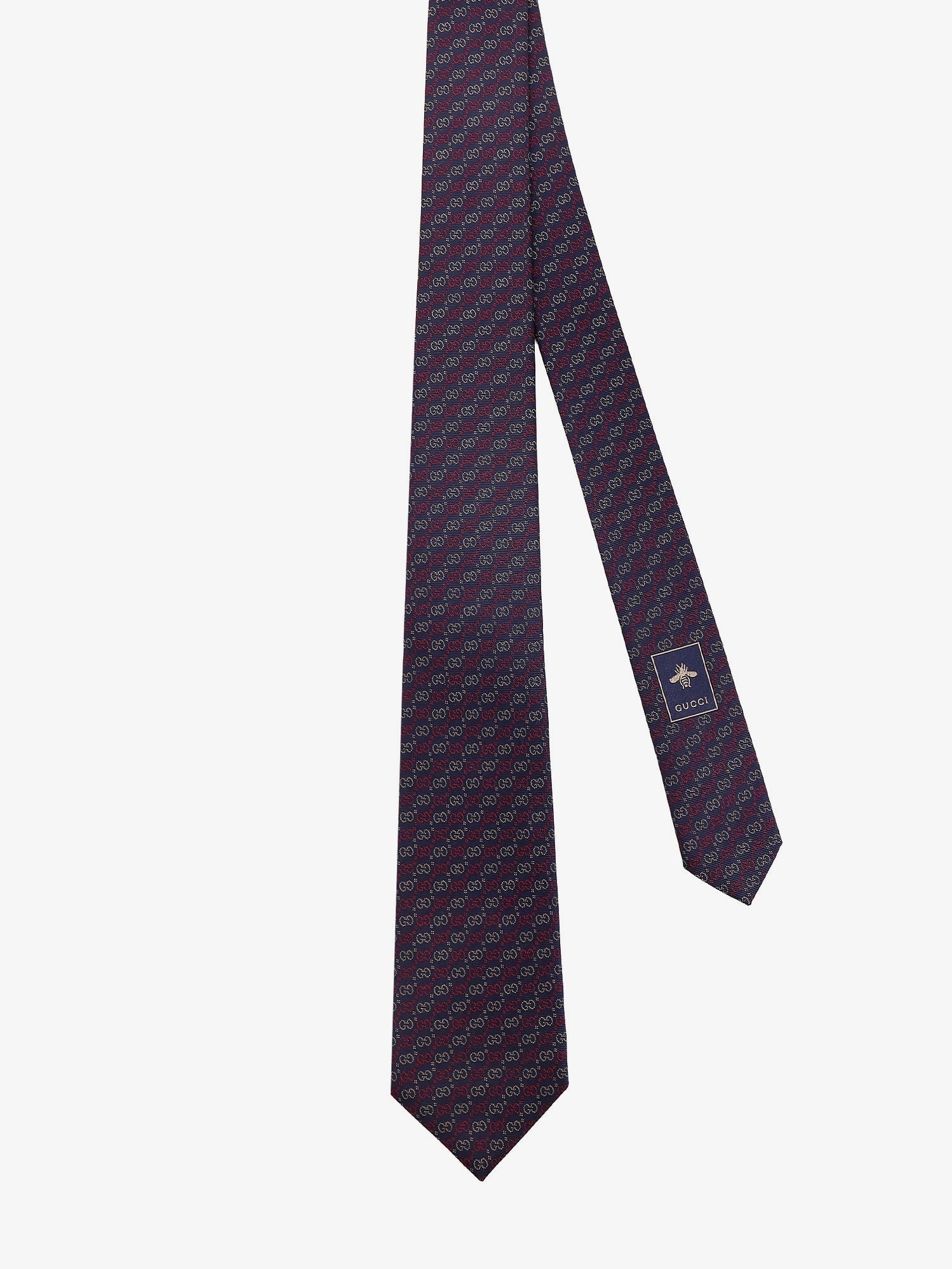 Gucci - Man - Navy Red - Tie