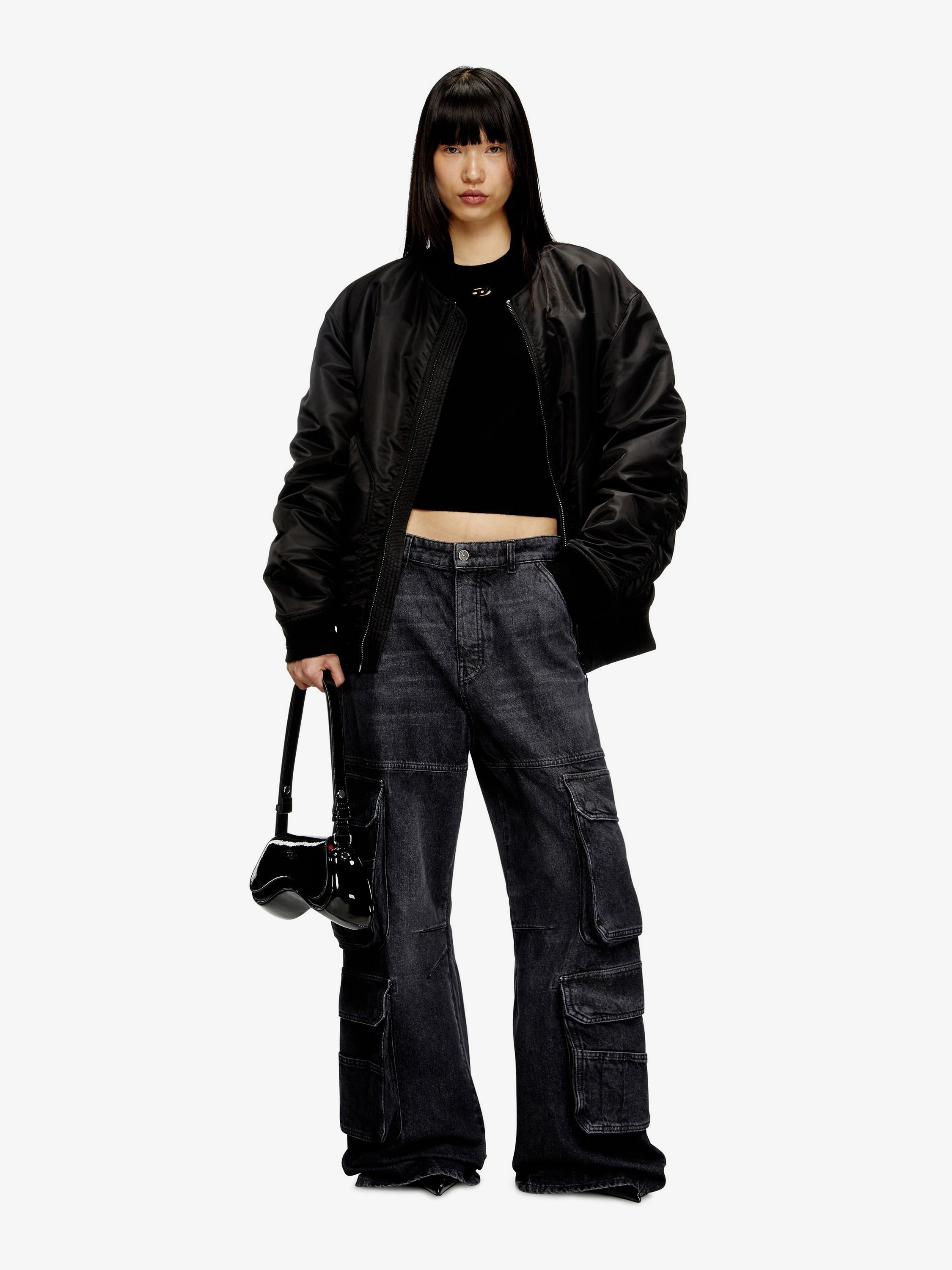Diesel - Woman - Black - Crossbody Bag