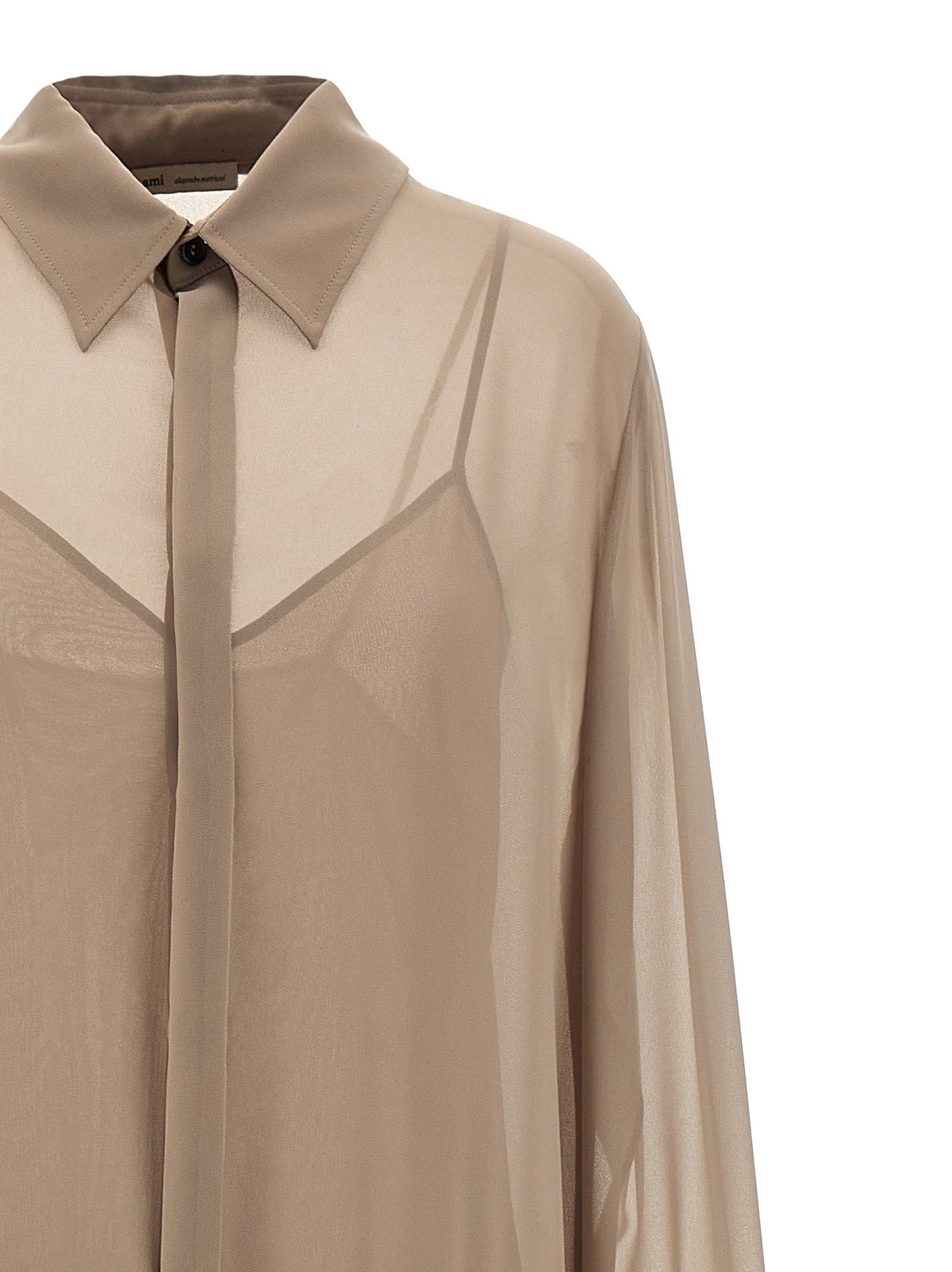 AMI PARIS - nan - Beige - Dress